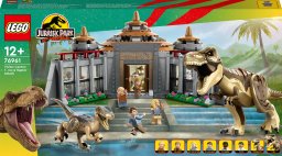  LEGO Jurassic World Centrum dla odwiedzających: atak tyranozaura i raptora (76961)