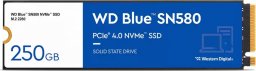 Dysk SSD WD SN580 250GB M.2 2280 PCI-E x4 Gen4 NVMe (WDS250G3B0E)
