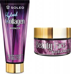 Soleo Soleo Hybrid Collagen Bronzer + Słoiczek Beauty Face