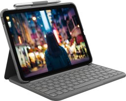 Logitech Logitech Slim Folio Szary Bluetooth QWERTZ Niemiecki