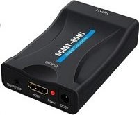 Adapter AV PremiumCord Scart - HDMI czarny (khscart02)