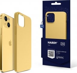  3MK Etui Hardy Silicone MagCase Yellow Apple iPhone 15 Plus
