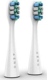 Końcówka Aeno AENO Replacement toothbrush heads, White, Dupont bristles, 2pcs in set (for ADB0007/ADB0008)