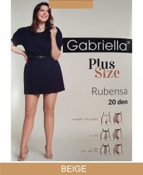 Gabriella GABRIELLA RUBENSA 20DEN 6-XXL/Beige