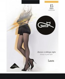  Gatta GATTA LAURA 15DEN 5-XL/Nero