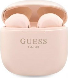 Słuchawki Guess Słuchawki Bluetooth TWS GUTWST26PSP Różowe