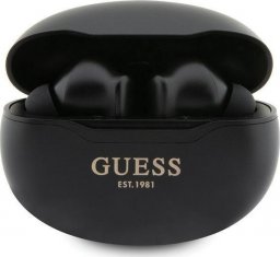 Słuchawki Guess Classic EST czarne (GUTWST50EK)