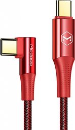 Kabel USB Mcdodo USB-C - USB-C 1.2 m Czerwony (CA-8321)