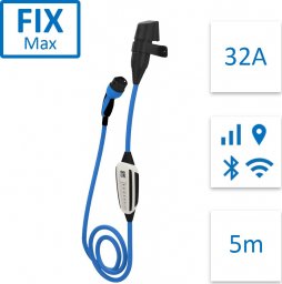 Ładowarka NRGkick Fix Max 32A Bluetooth + WiFi, GSM/GPS/SIM 22kW 5m (12601015)