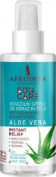  Afrodita Afrodita Sun Care Aloe Vera Odświeżający Spray Do Twarzy I Ciała
