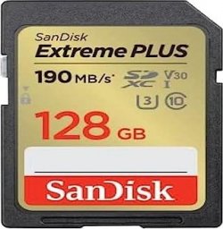 Karta SanDisk Extreme Plus SDXC 128 GB Class 10 UHS-I/U3 V30 (SDSDXWA-128G-GNCIN)