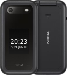 Telefon komórkowy Nokia Nokia 2660 Flip, Mobile Phone (Black, Dual SIM, 48 MB)