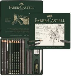 Faber-Castell Zestaw Pitt Monochrome Ĺ›redni
