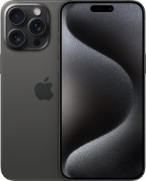 Smartfon Apple iPhone 15 Pro Max 1TB Black Titanium (MU7G3)
