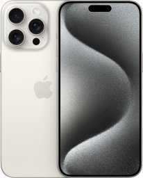 Smartfon Apple iPhone 15 Pro Max 1TB White Titanium (MU7H3)