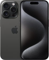 Smartfon Apple iPhone 15 Pro 512GB Black Titanium (MTV73)