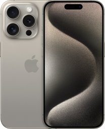 Smartfon Apple iPhone 15 Pro 512GB Natural Titanium (MTV93)