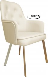  Atos Krzesło obrotowe SARA noga Profil złota Vega02