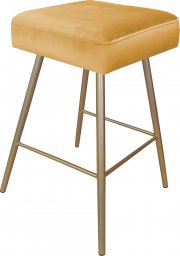  Atos Hoker krzesło barowe Max podstawa złota MG15