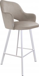  Atos Hoker krzesło barowe Milano podstawa Profil biała MG09