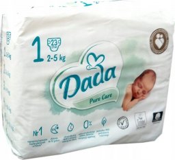 Pieluszki Dada Pieluchy Dada Pure Care 1 Newborn 2-5kg 23szt.