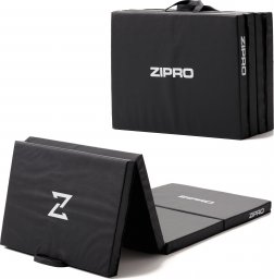  Zipro Materac gimnastyczny 4-częściowy Zipro 180 cm x 60 cm x 5 cm czarny