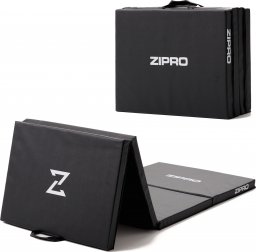  Zipro Materac gimnastyczny 4-częściowy Zipro 180 cm x 60 cm x 4 cm czarny