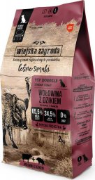  Wiejska Zagroda Leśne smaki Wołowina z dzikiem (dorosły) chrupki L 2kg