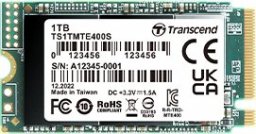 Dysk SSD Transcend MTE400S 1TB M.2 2242 PCI-E x4 Gen3 NVMe (TS1TMTE400S)