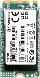 Dysk SSD Transcend MTE400S 512GB M.2 2242 PCI-E x4 Gen3 NVMe (TS512GMTE400S)