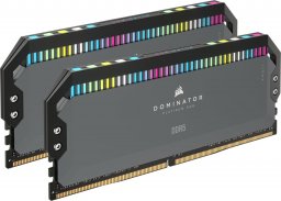 Pamięć Corsair Dominator Platinum RGB, DDR5, 32 GB, 6000MHz, CL30 (CMT32GX5M2B6000Z30K)