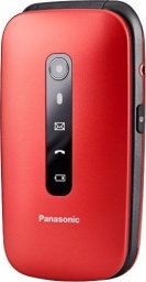 Telefon komórkowy Panasonic Telefon komórkowy dla seniora KX-TU550 4G czerwony