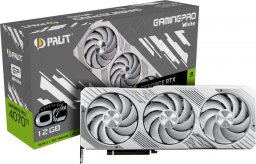 Karta graficzna Palit GeForce RTX 4070 Ti GamingPro White OC 12GB GDDR6X (NED407TV19K9-1043W)