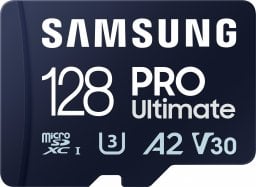 Karta Samsung Pro Ultimate MicroSDXC 128 GB Class 10 UHS-I/U3 A2 V30 (MB-MY128SA/WW)