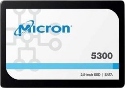 Dysk serwerowy Micron 5300 Max 3.84TB 2.5'' SATA III (6 Gb/s)  (MTFDDAK3T8TDT-1AW1ZABYYR)