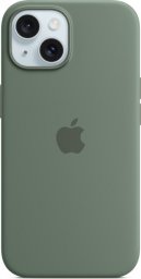  Apple Etui silikonowe z MagSafe do iPhonea 15 - cyprysowe
