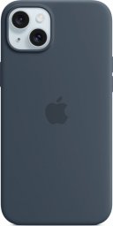  Apple Etui silikonowe z MagSafe do iPhonea 15 Plus - sztormowy błękit