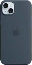 Apple Etui silikonowe z MagSafe do iPhonea 15 Plus - sztormowy błękit