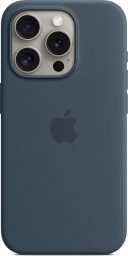  Apple Etui silikonowe z MagSafe do iPhonea 15 Pro - sztormowy błękit