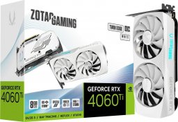 Karta graficzna Zotac Gaming GeForce RTX 4060 Ti Twin Edge OC White 8GB GDDR6 (ZT-D40610Q-10M)