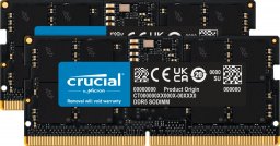 Pamięć do laptopa Crucial SODIMM, DDR5, 48 GB, 5600 MHz, CL46 (CT2K24G56C46S5)