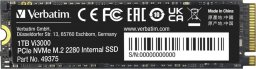 Dysk SSD Verbatim Vi3000 1TB M.2 2280 PCI-E x4 Gen4 NVMe (49375)