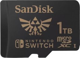 Karta SanDisk SanDisk Nintendo MicroSDXC Nintendo Switch, Zelda Edition 1TB, UHS-1, 100MB/s R, 90MB/s W