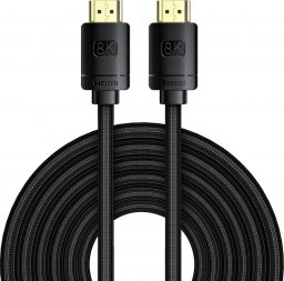 Kabel Baseus HDMI - HDMI 8m czarny (B00633705111-01)