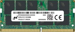 Pamięć do laptopa Micron Micron 32GB DDR4-3200 ECC SODIMM 2Rx8 CL22