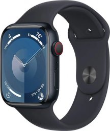 Smartwatch Apple Watch 9 GPS + Cellular 45mm Midnight Alu Sport M/L Granatowy  (MRMD3QP/A)