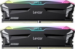 Pamięć Lexar Ares RGB, DDR5, 32 GB, 6000MHz, CL30 (LD5BU016G-R6000GDLA)