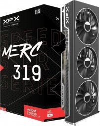 Karta graficzna XFX Speedster MERC 319 Radeon RX 7800 XT Black 16GB GDDR6 (RX-78TMERCB9)