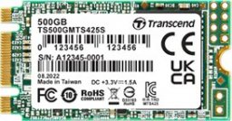 Dysk SSD Transcend MTS425S 500GB M.2 2242 SATA III (LE15)