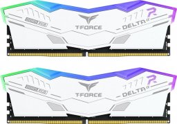 Pamięć TeamGroup T-Force Delta RGB, DDR5, 32 GB, 6000MHz, CL38 (FF8D532G6000HC38ADC01)